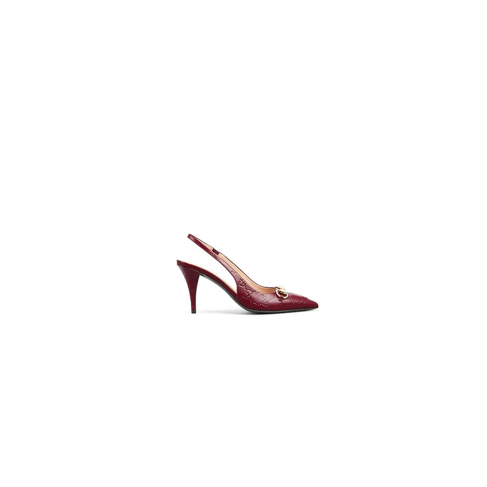 Gucci Women s slingback pump with Horsebit