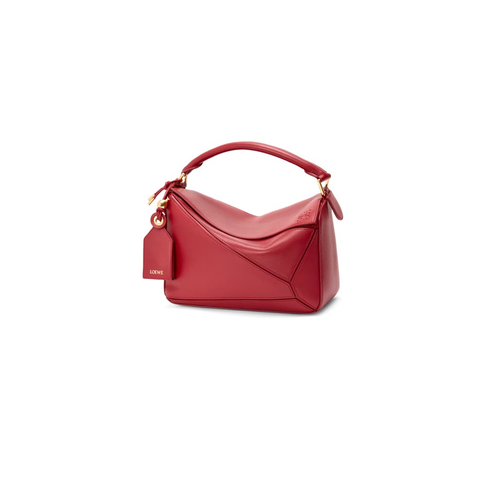 Loewe Small Featherlight Puzzle bag in nappa lambskin(HIGH-END GRADE)