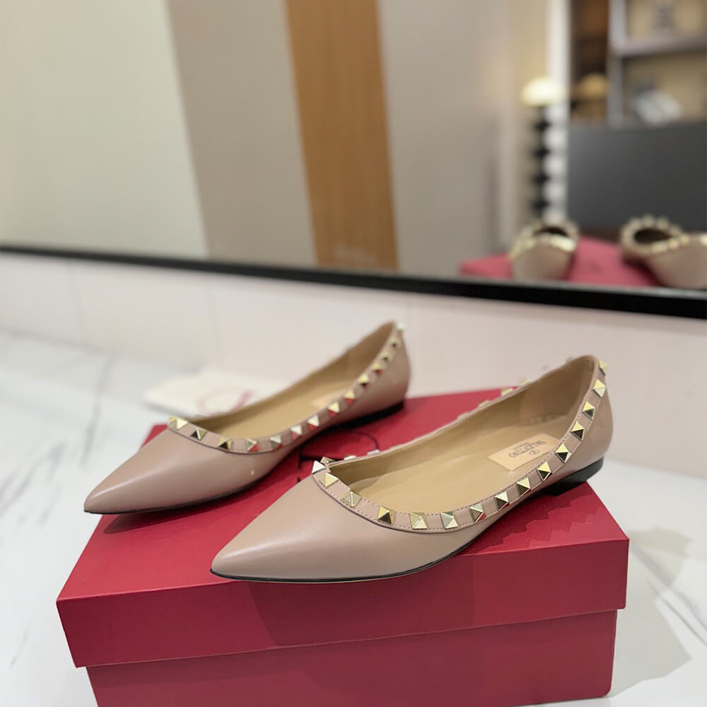 VALENTINO ROCKSTUD BALLET FLAT
